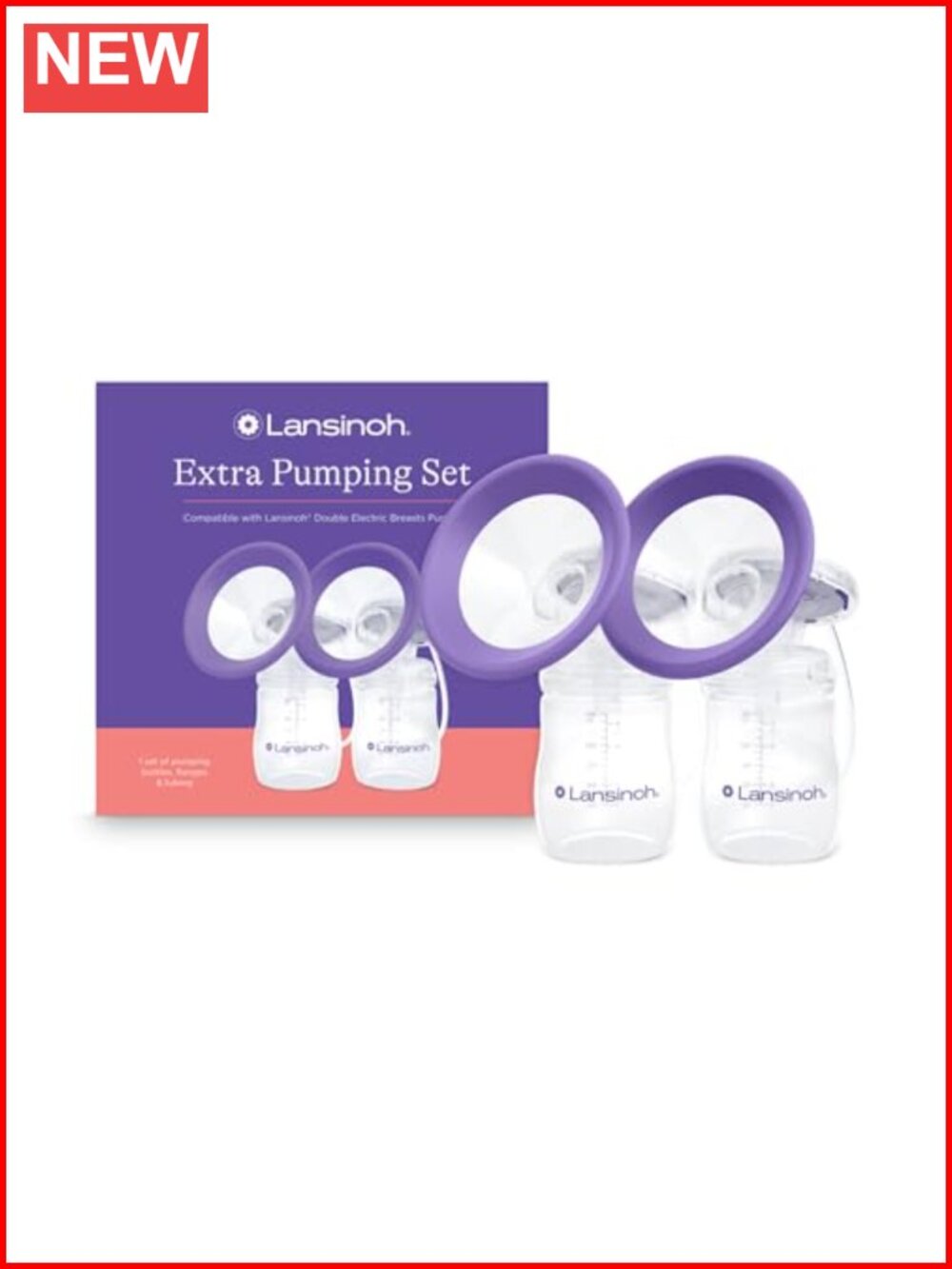 Extra Pumping Set for NaturalWave & Signature Pro Breast Pumps
